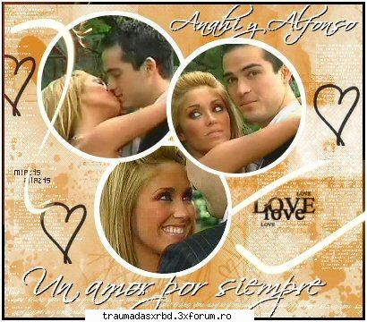 Poze cu Anahi shi Alfonso - schwarz_girl_heart - Traumadas X los A